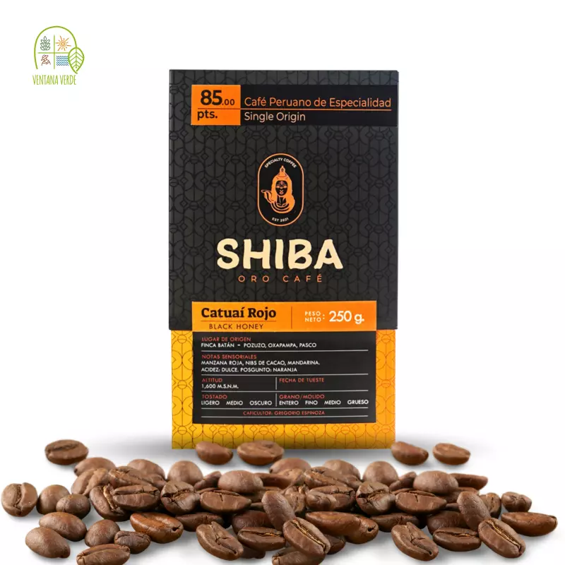 SHIBA CAFE CATUAI ROJO - BLACK HONEY
