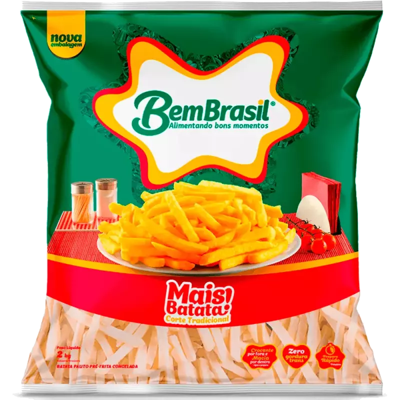 Batata congelada Bem Brasil 2Kg