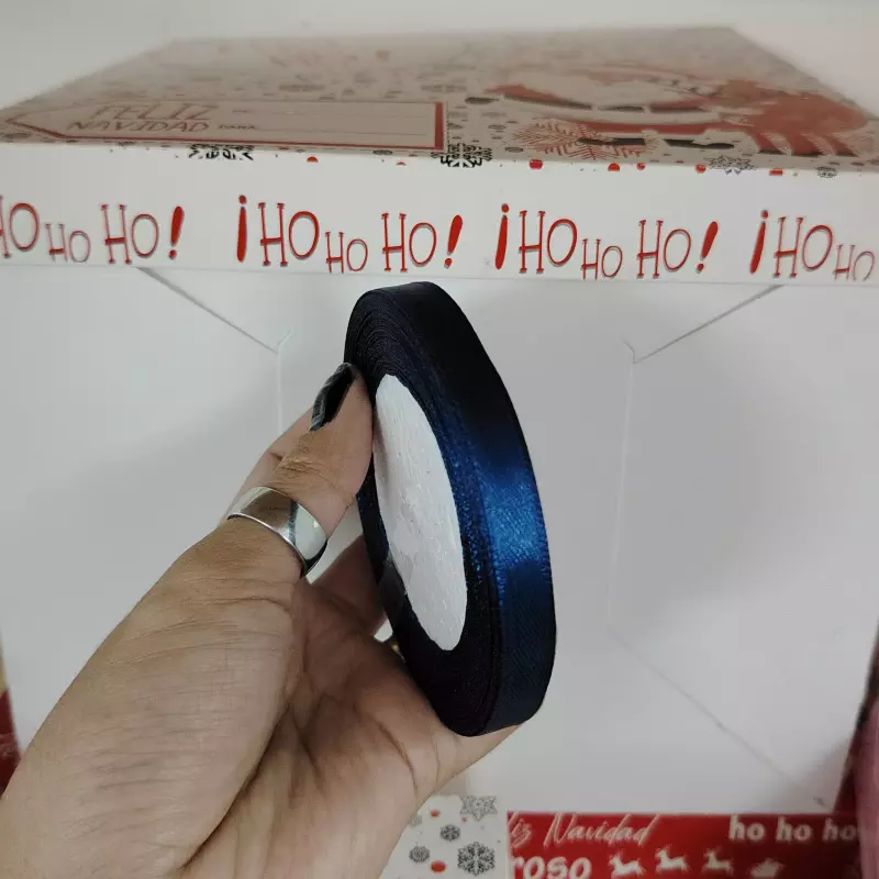 Cinta Raso Azul Marino