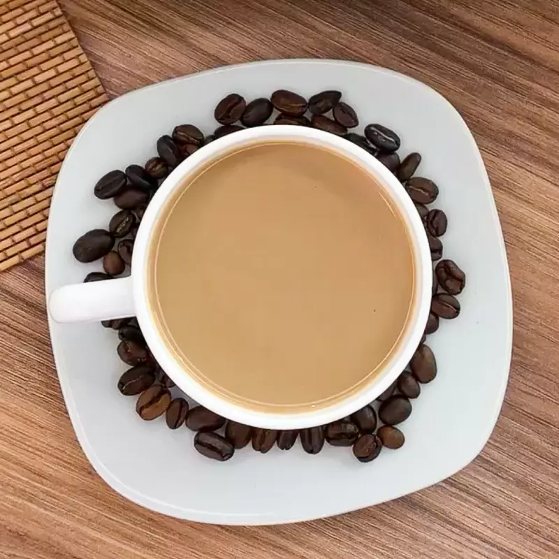 CAFE CON LECHE 6 oz