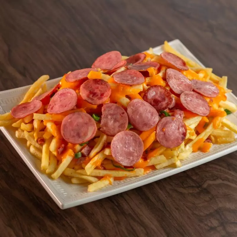 Batata Frita, Calabresa Cheddar 500g