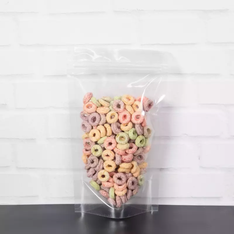 Bolsa DoyPack Transparente 12x20+8