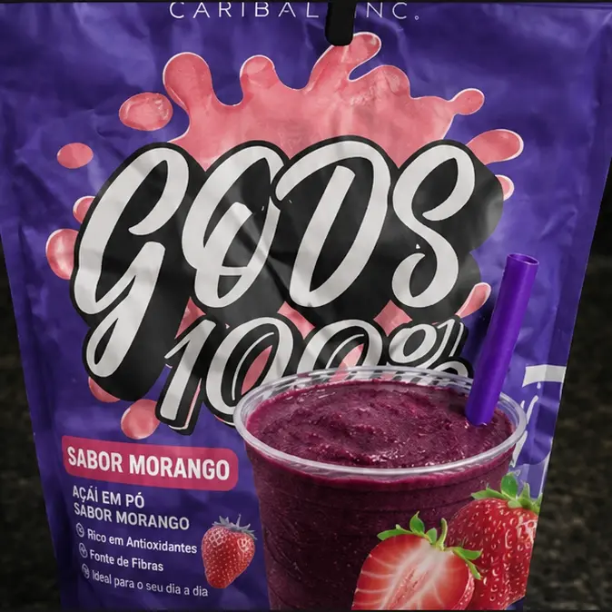 AÇAÍ BATIDO C/ FRUTA E WHEY 700ml