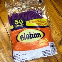 Colher roxa promocao