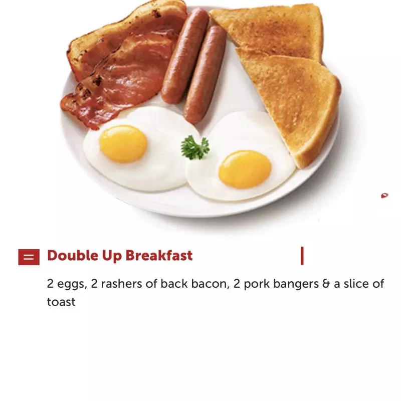 Double up breakfast