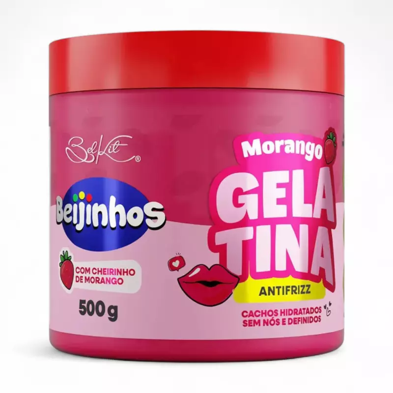 Gelatina morango - Bel kit