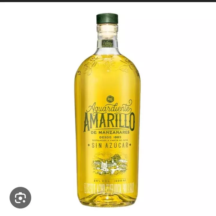 Botella aguardiente manzanares