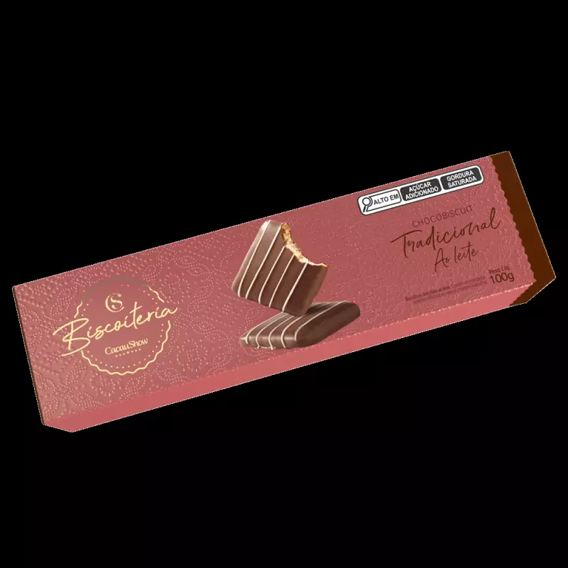 Biscoito tradicional ao leite 100g
