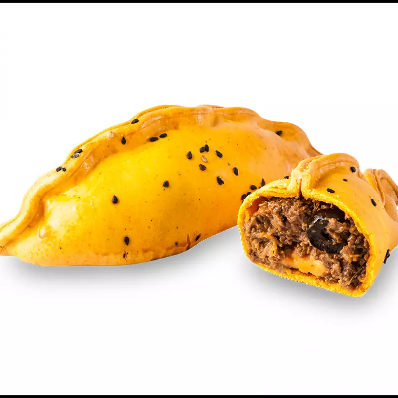 Saltenha de Carne com Passas