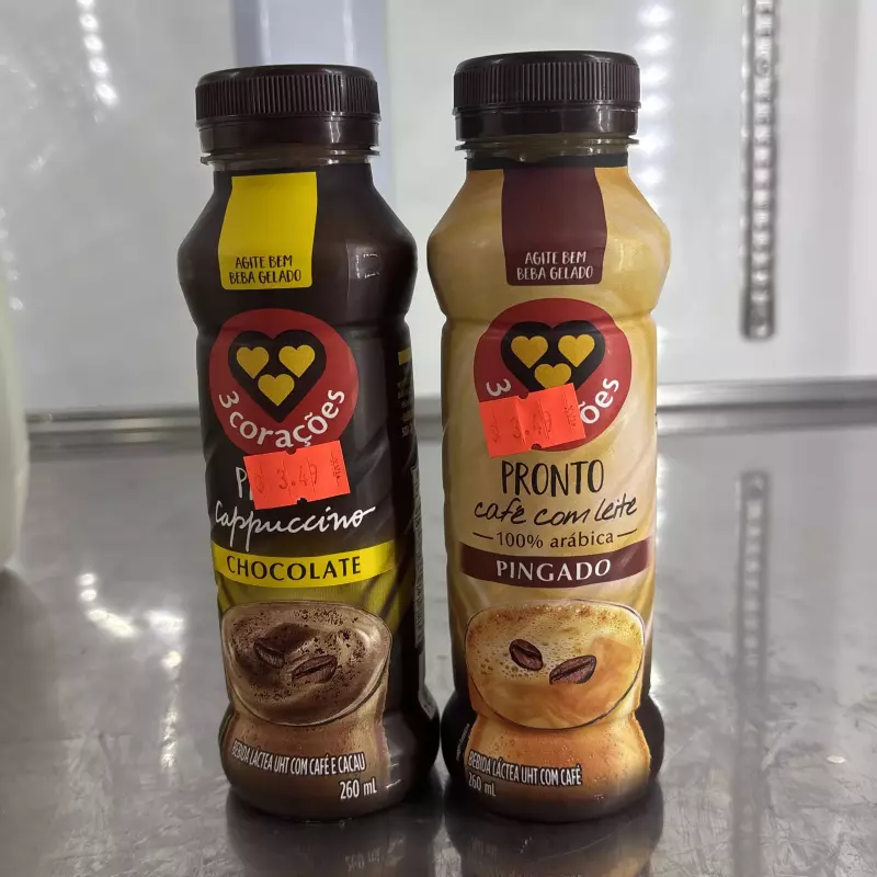 3 corações cappuccino 260ml