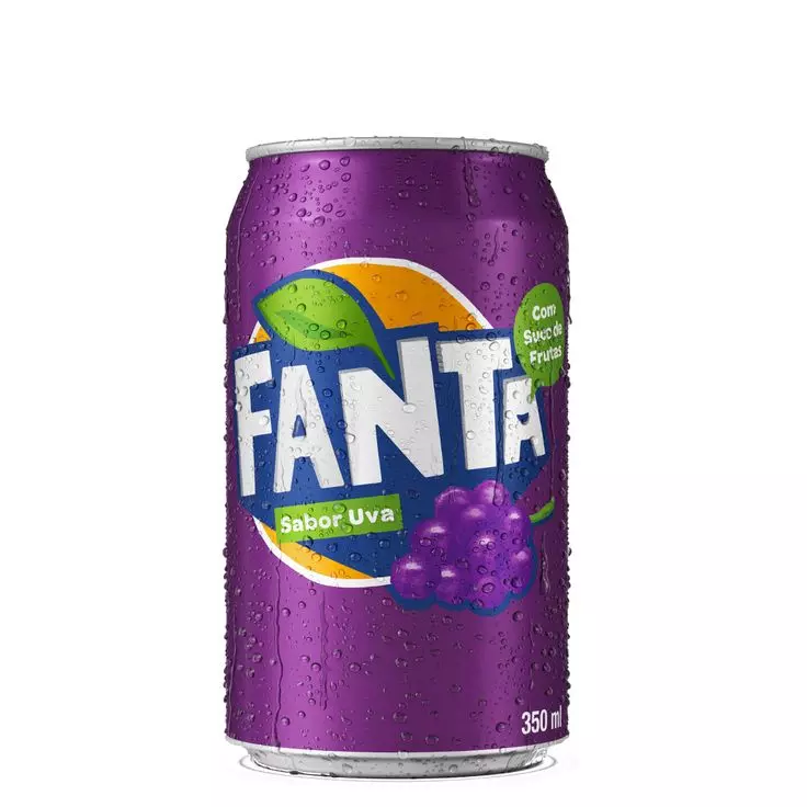 Fanta uva lata