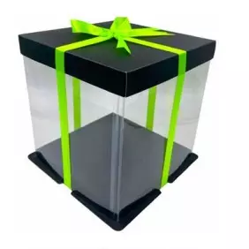 Caja acetato regalo grande F