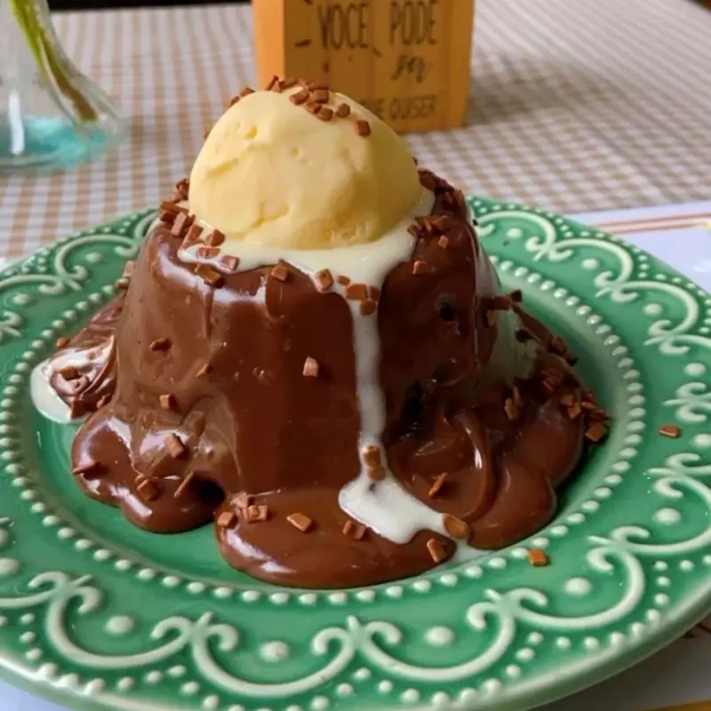 Bolo de chocolate divino