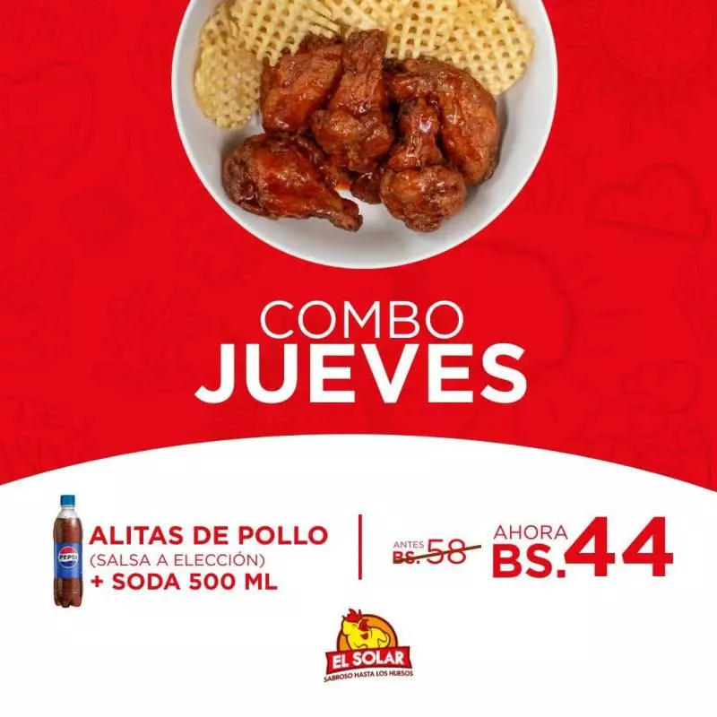 Combo Jueves + gaseosa