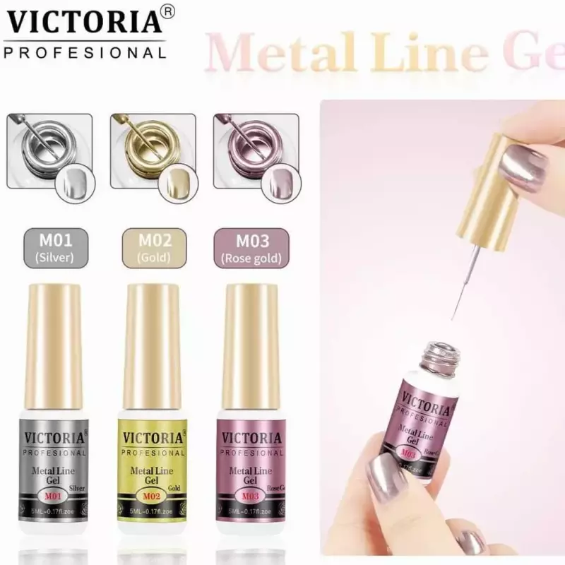 Metal liner gel