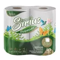 PAPEL HIG. SIRIUS FOLHA DUPLA 30M