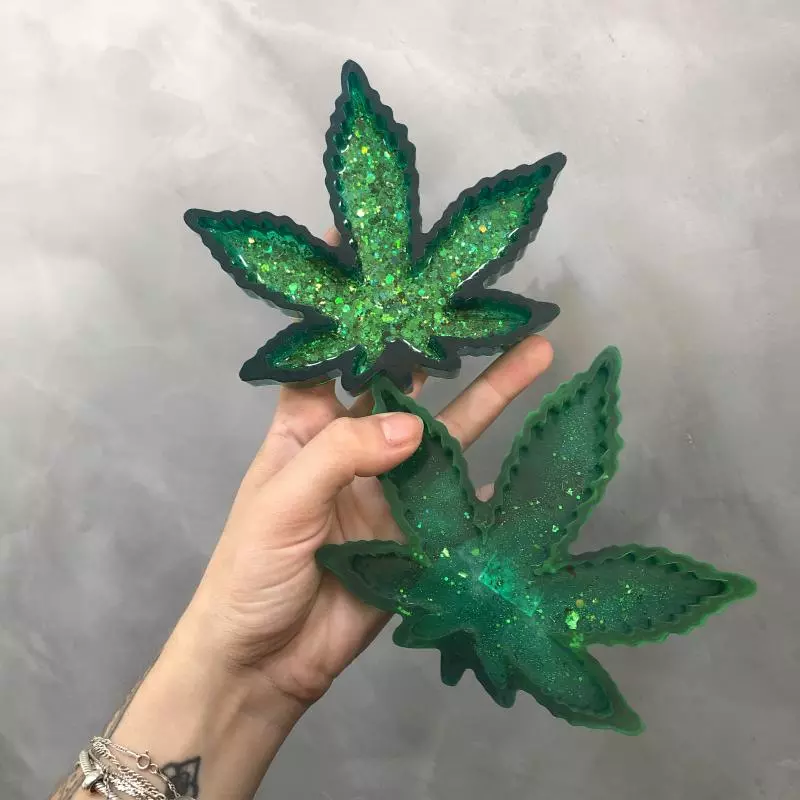 Cinzeiro Weed Resina