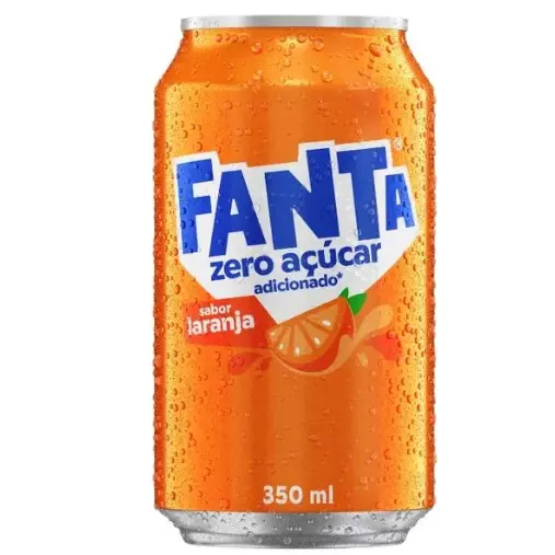 Fanta Zero Açucar 350ml