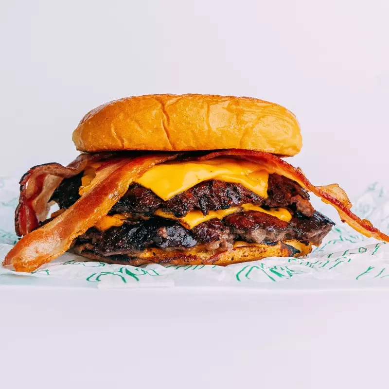 ⚡️DOBLE CHEESE & BACON + BEBIDA⚡️