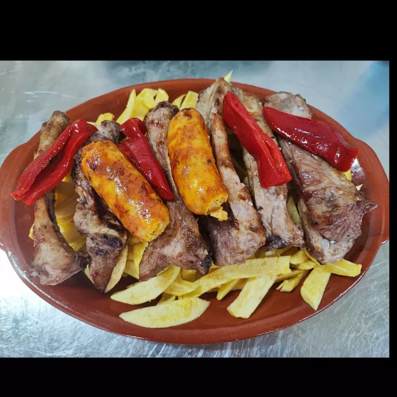 Churrasco de cerdo 2 personas