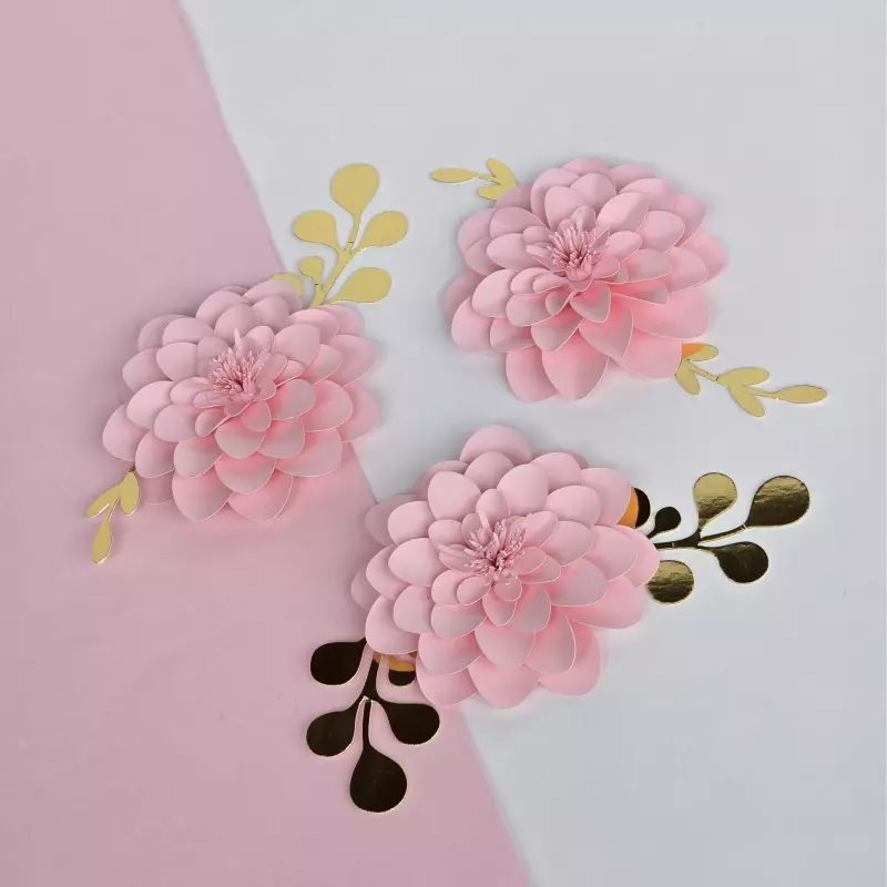 Flor x 3 papelería creativa