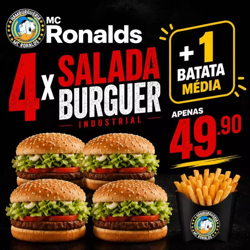 4 SALADA BURGUER (IND)