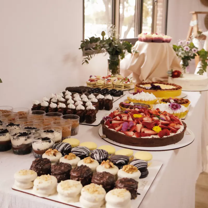 Mesa dulce para eventos