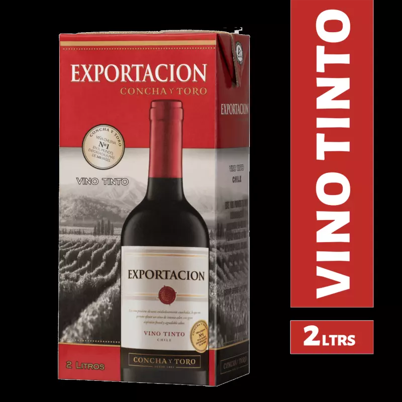 Vino Tinto Exportación 2Litros