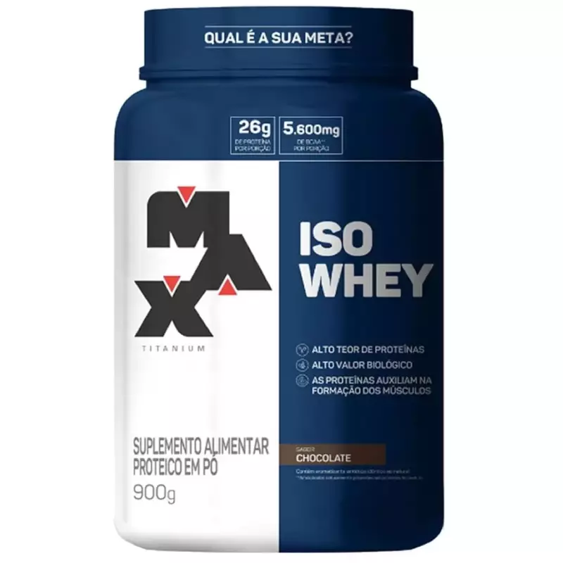MAX TITANIUM ISOLADO WHEY CHOCOLATE