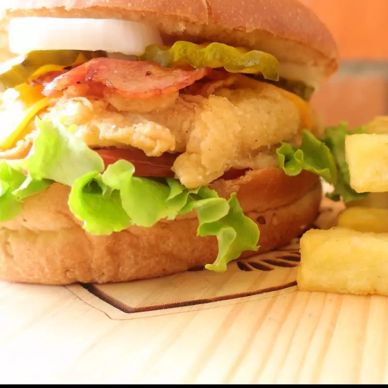 HAMBURGUESA DE POLLO