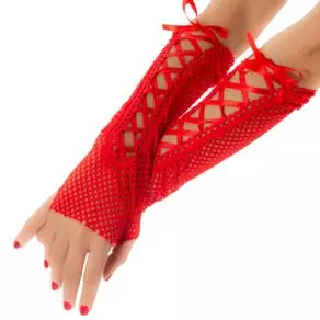 Luva Vermelha Arrastão - 8385