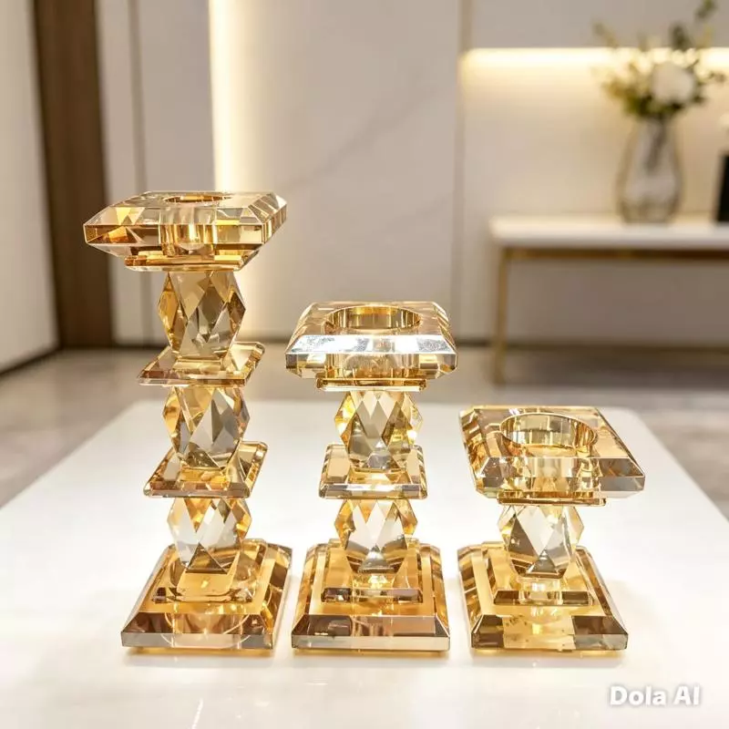 SET DE CANDELABROS REF 3666-37-38-39