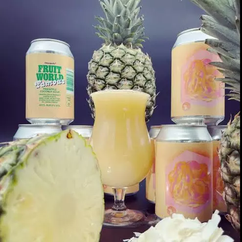 FRUIT WORLD FAMOUS PINAPPLE COCONUT
