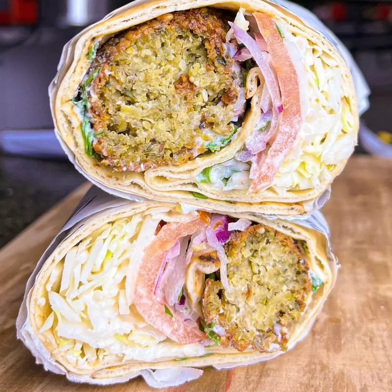 kebab falafel