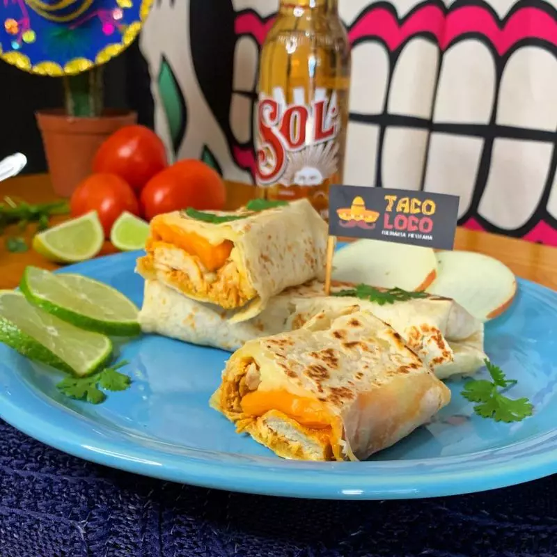 Mini burrito carne moida