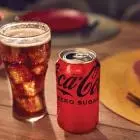 Coca-cola zero lata.