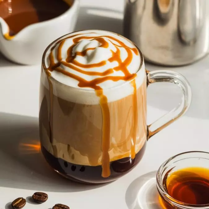 Hot Caramel Macchiato