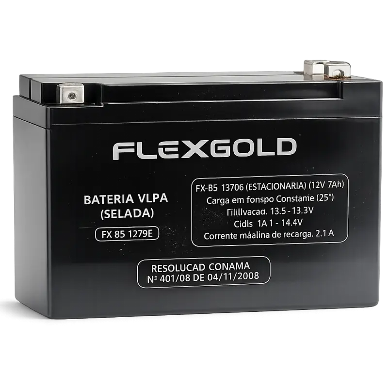 BATERIA SELADA 12V 7Ah FX-BS-1270E