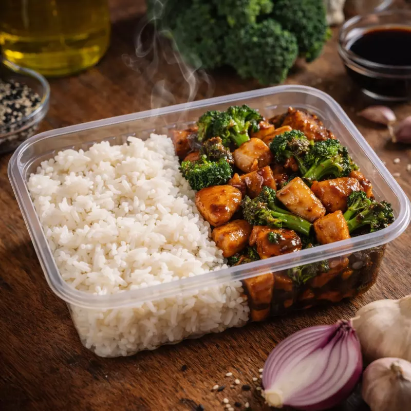 Frango c/ Brócolis ao Molho Shoyu