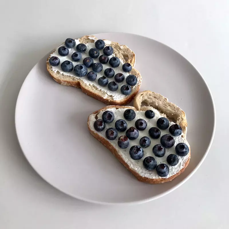 ROASTED BLUEBERRY & TOAST, VEGANO