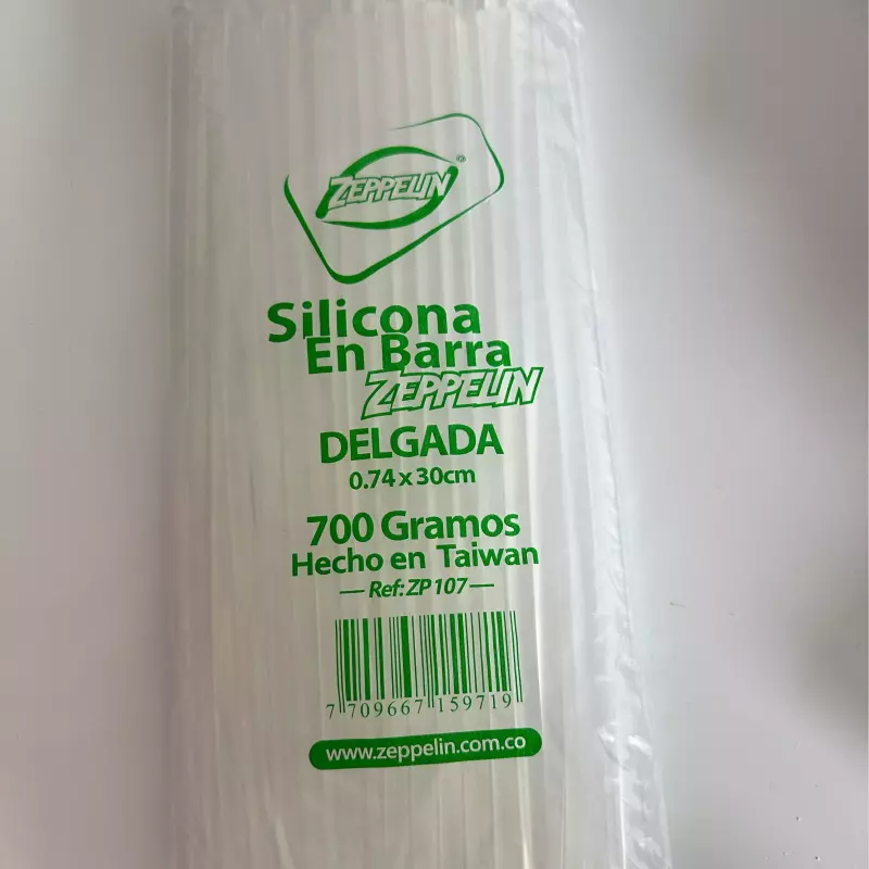 SILICONA EN BARRA DELGADA