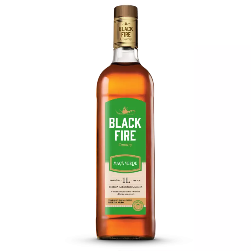 Black Fire Maçã verde