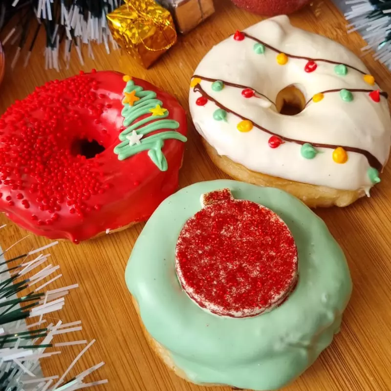 Outras opções de Mini Donuts 🎄
