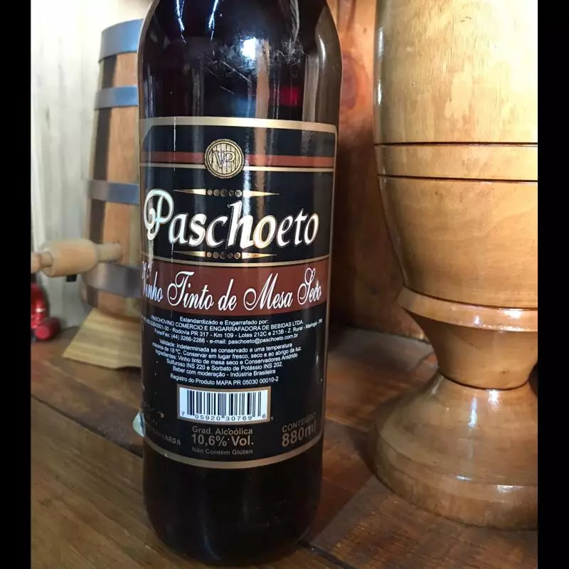 Vinho Tinto de mesa Seco