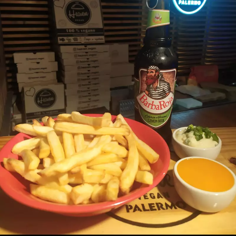 Papas fritas c/ 2 salsas