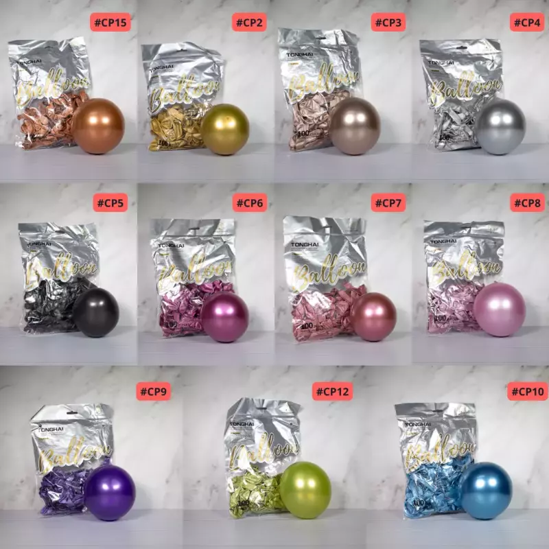 Globos Cromados 5 pulgadas R5