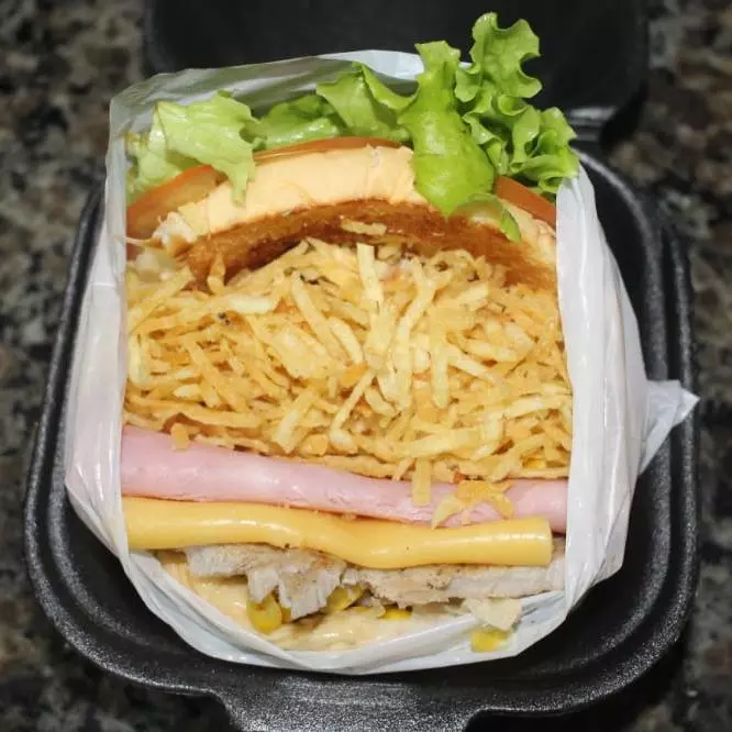 X-SALADA DE PICANHA SUINA