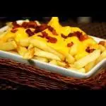 Batata com Cheddar e Bacon