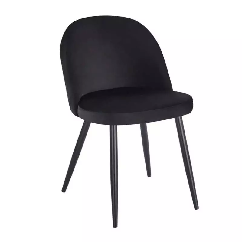 Silla Macron Pana Negro Base Negra