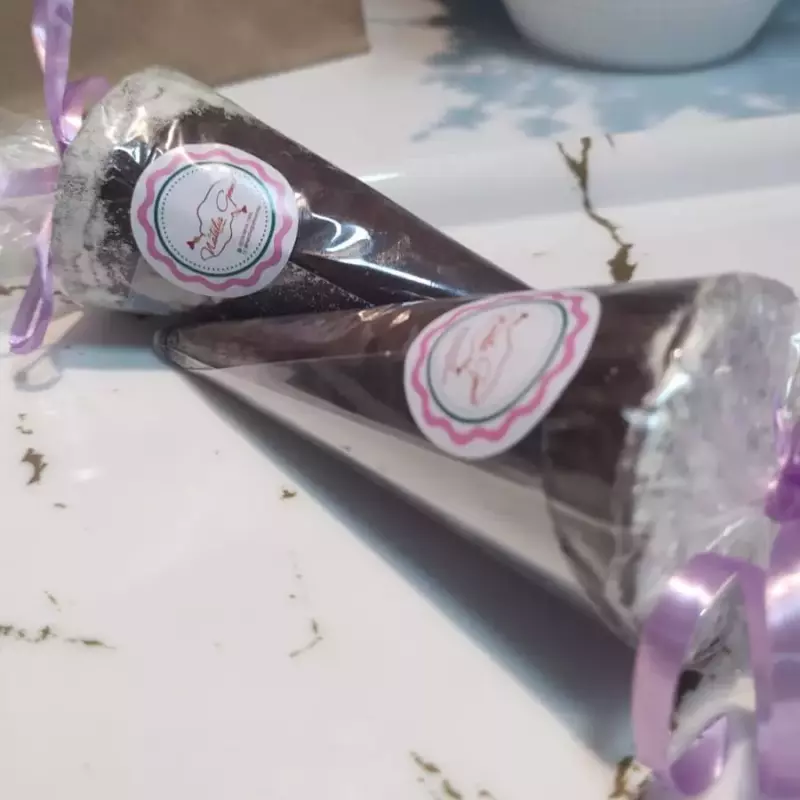 CONE NINHO COM NUTELLA